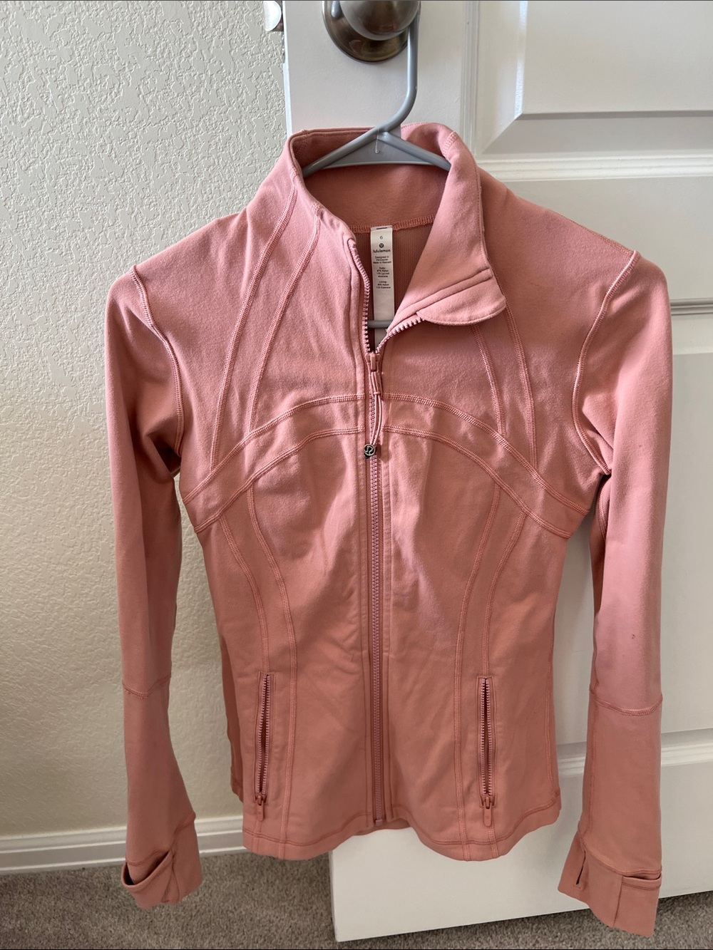 lululemon athletica Dusty Rose Zip-Up Bomber Jacket